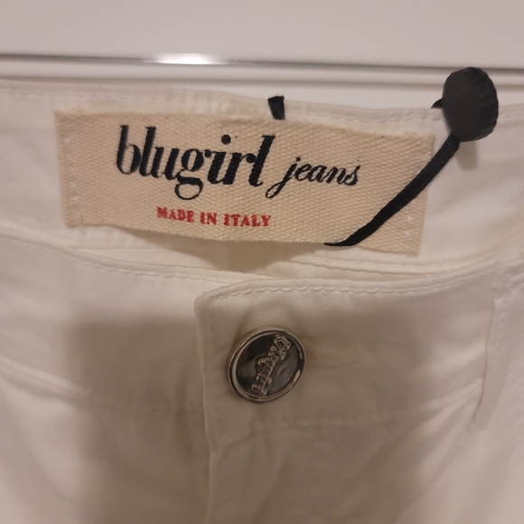 Blumarine Denim - Blumarine Blugirl Authentic Italian Made Jeans White Sz 46 IT/ 10 US